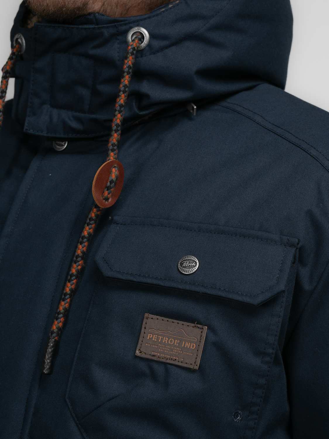 Petrol Parka Blauw Petrol Parka Blauw