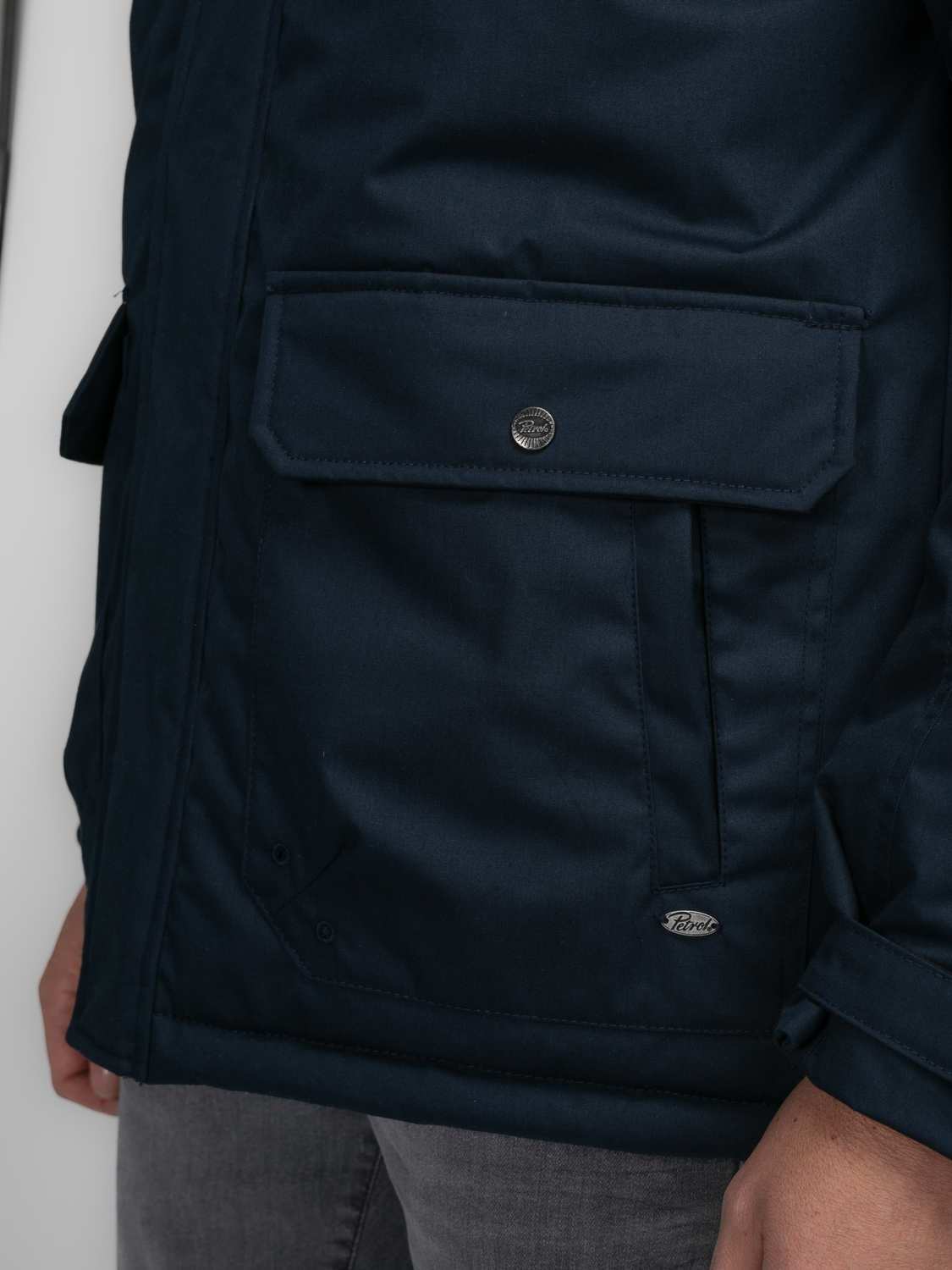 Petrol Parka Blauw Petrol Parka Blauw