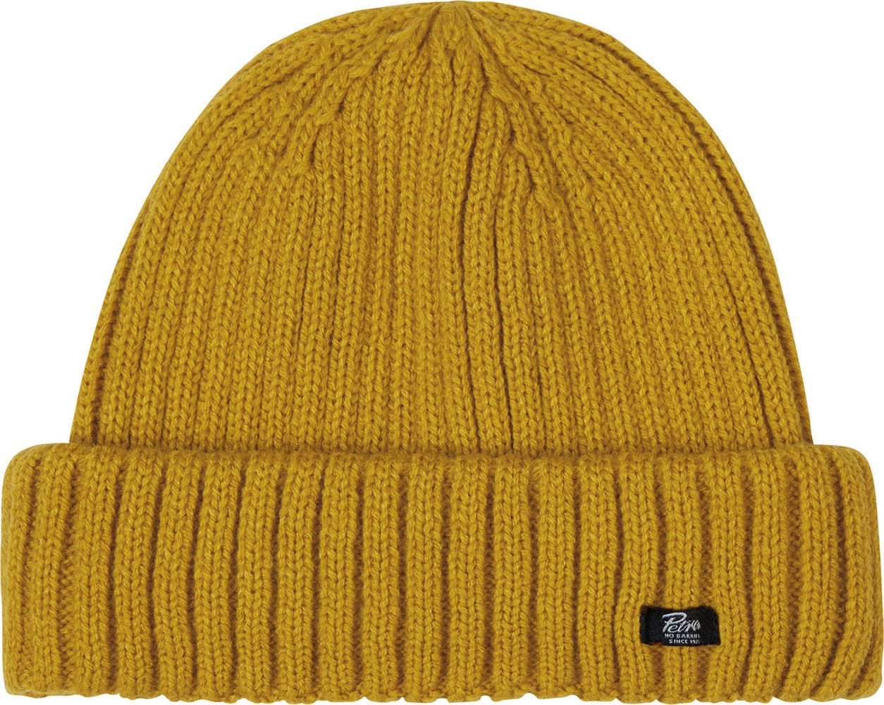 Petrol Beanie Okergeel