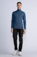knitwear collar Blauw