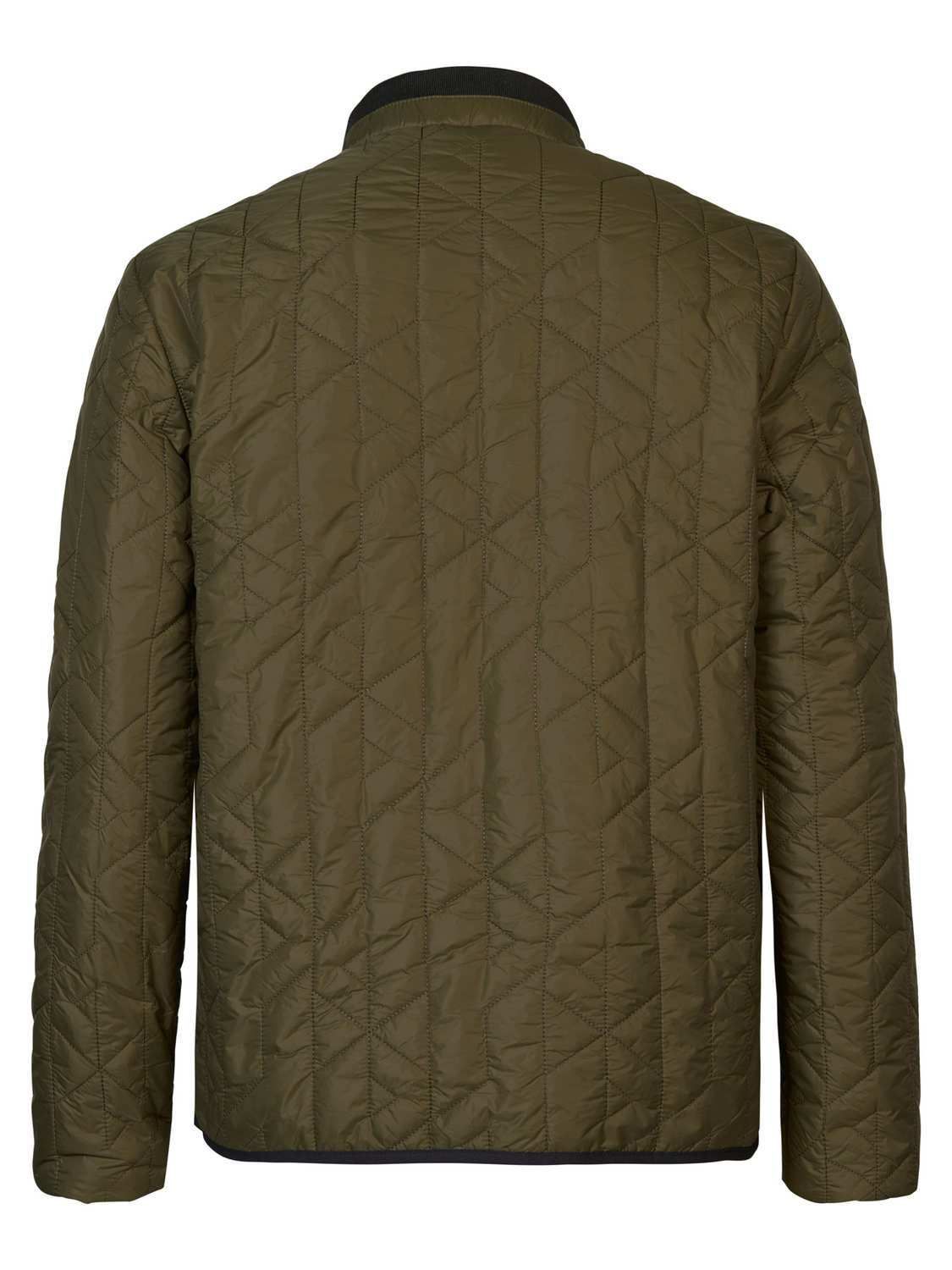 Petrol Jacket Padded Donkergroen