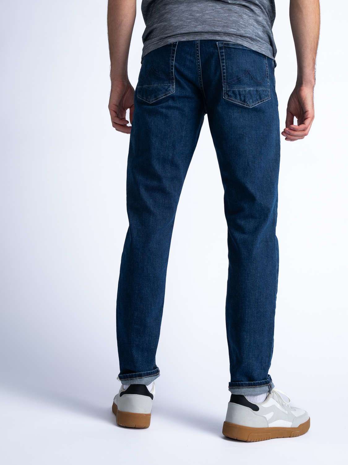 Petrol Jeans Russel Tapered Blauw