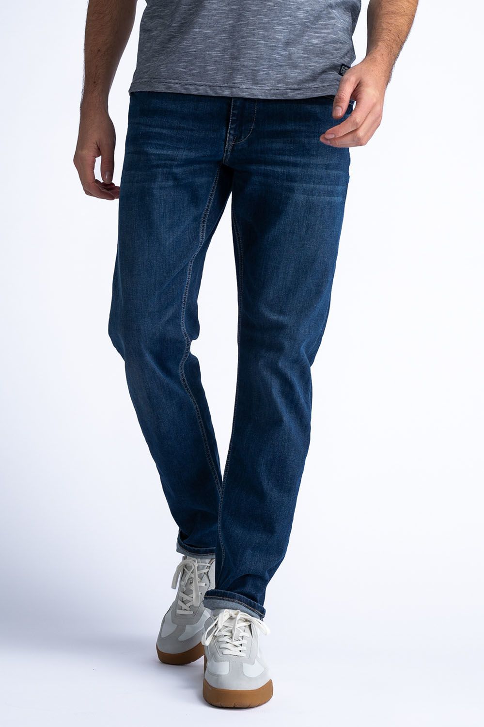 Petrol Jeans Russel Tapered Blauw