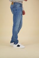 Men Denim Slim fit Blauw