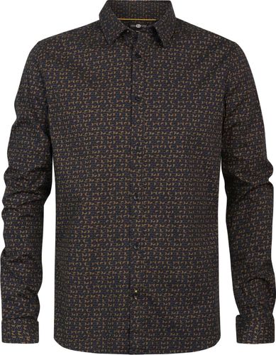 Petrol shirt ls Blauw