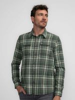 Overhemd Long Sleeve Check Groen