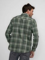 Overhemd Long Sleeve Check Groen