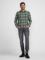 Overhemd Long Sleeve Check Groen