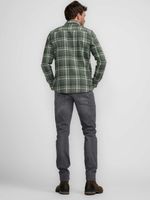 Overhemd Long Sleeve Check Groen