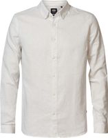 Overhemd Long Sleeve Uni Geel
