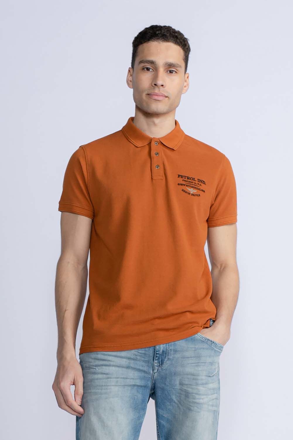 Petrol Polo Oranje