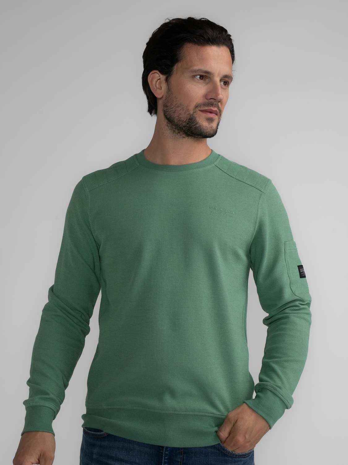 Petrol Sweater Groen