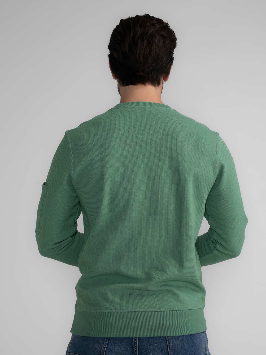 Petrol Sweater Groen