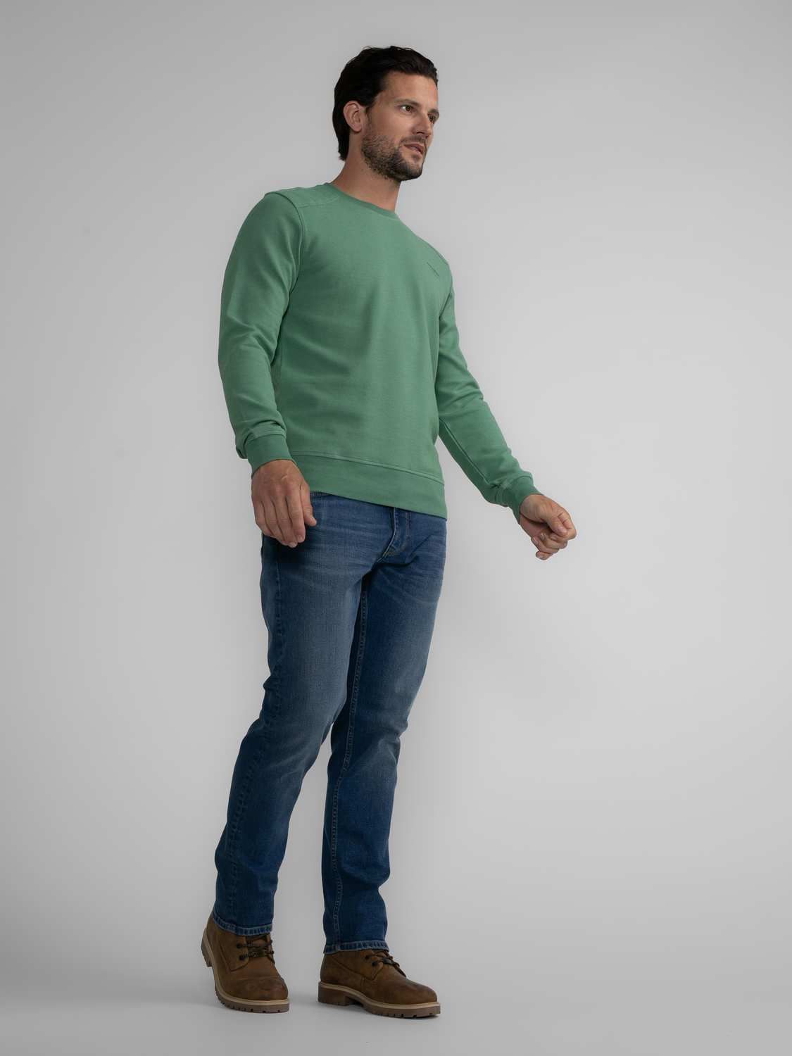 Petrol Sweater Groen