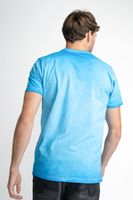 t-shirt ss-r neck Blauw