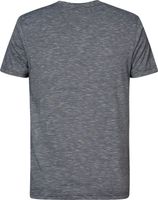 Men T-Shirt SS Classic Print Blauw