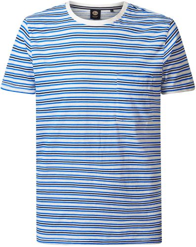 Petrol T-Shirt SS Blauw