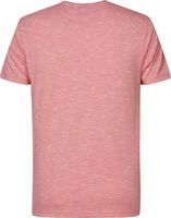 Men T-Shirt SS Classic Print Roze