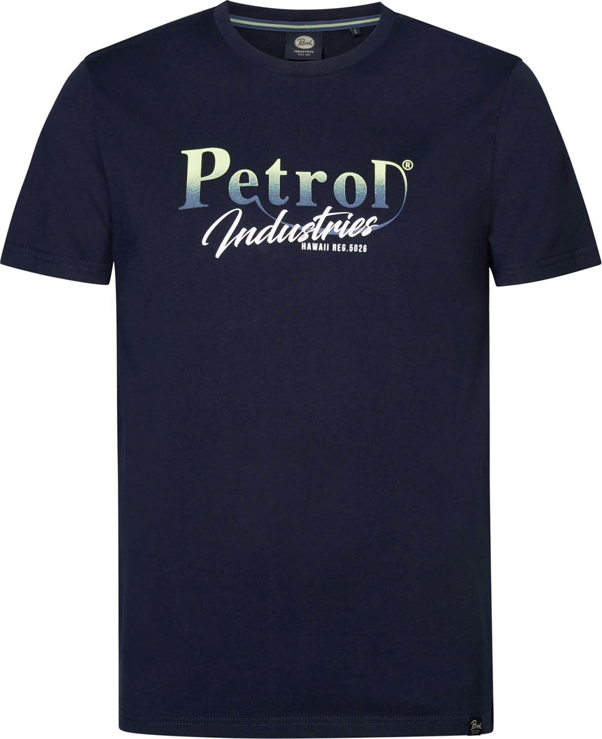 Petrol T-shirt Donkerblauw 
