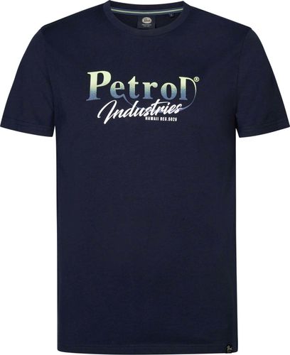 Petrol T-Shirt SS AOP Blauw