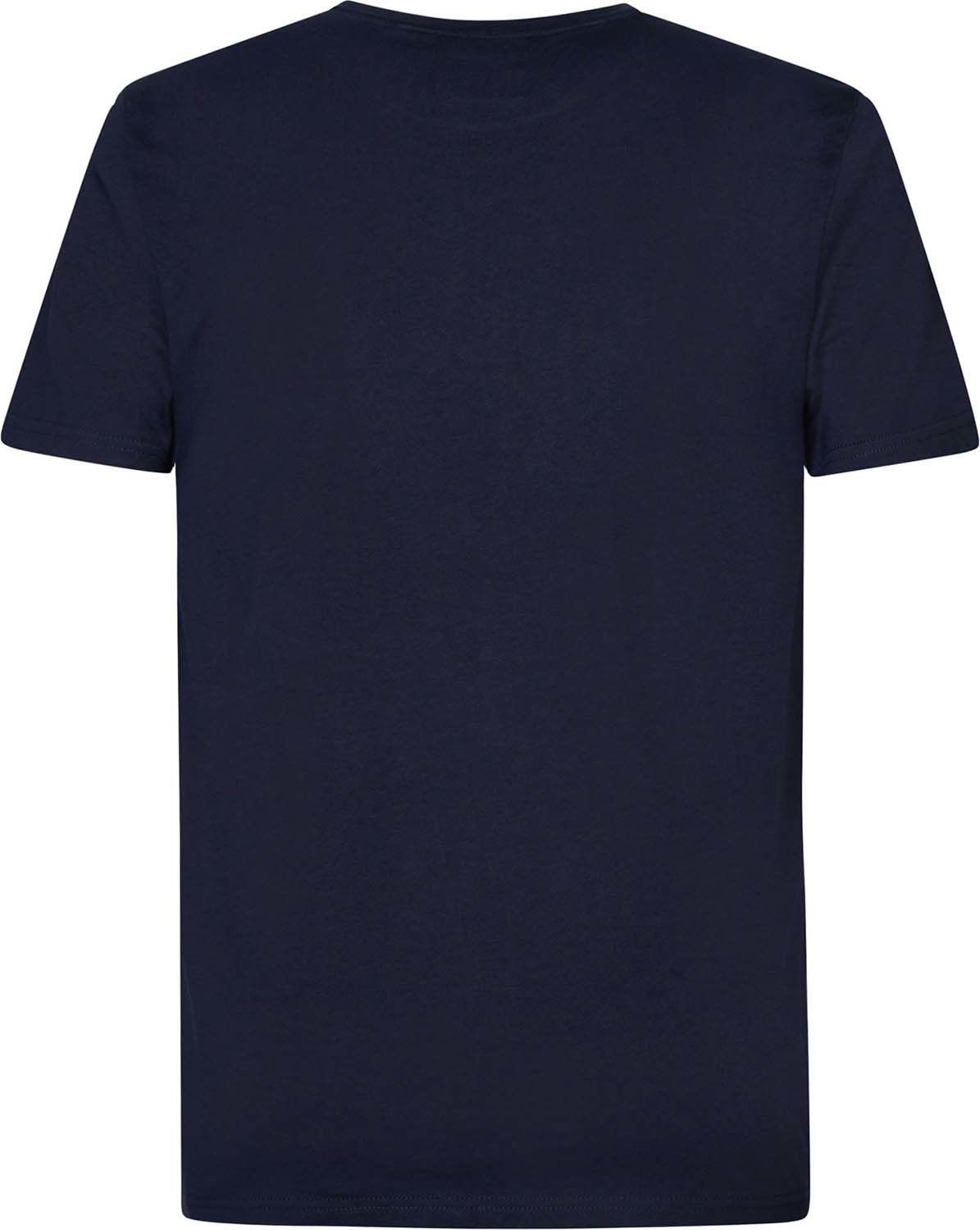 Petrol T-shirt Donkerblauw 