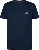 Men T-Shirt SS Blauw
