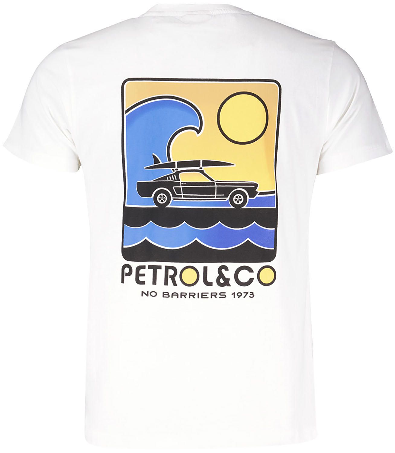 Petrol T-Shirt Wit