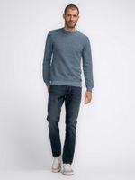 Trui Round Neck Basic Blauw