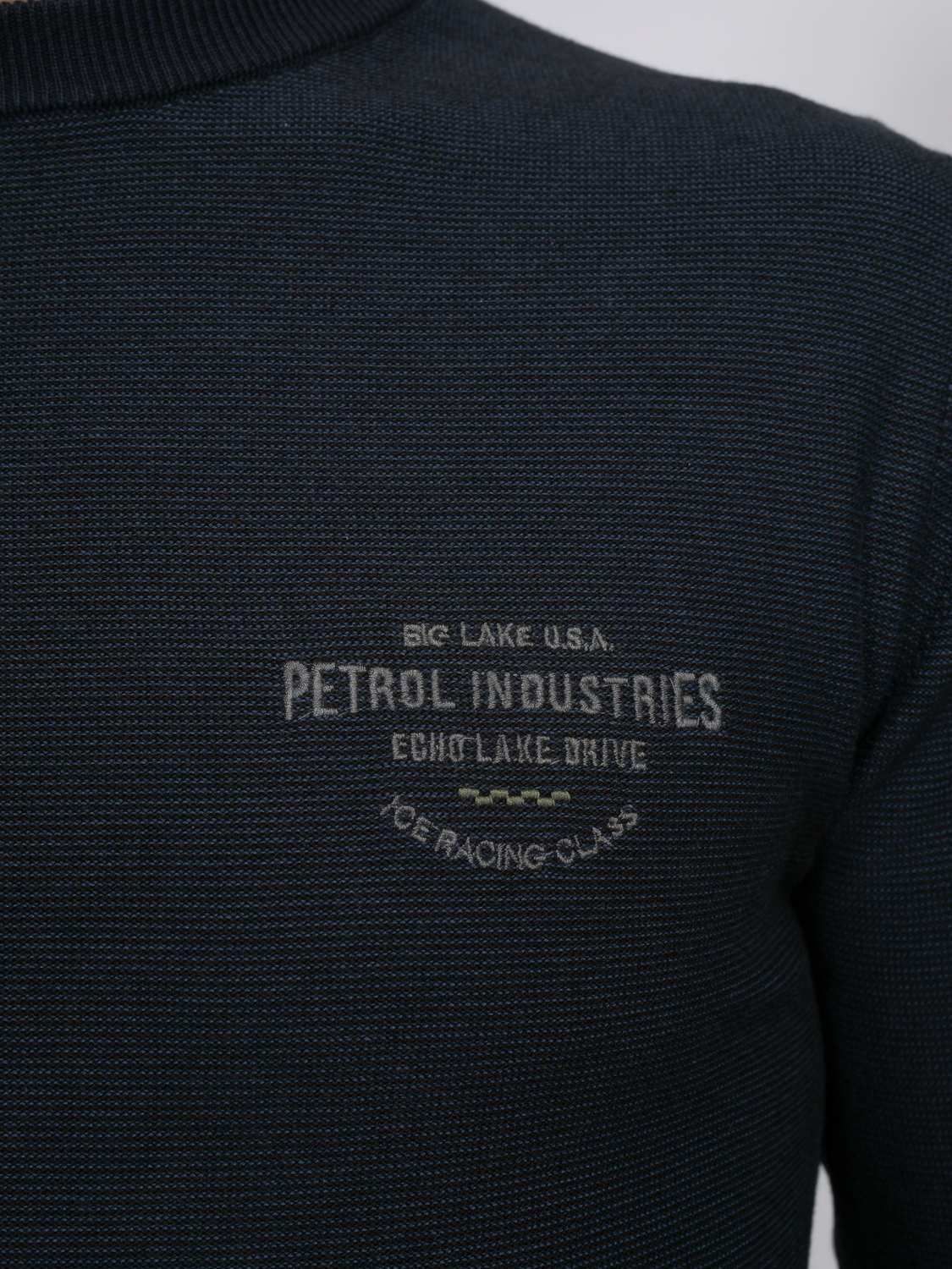 Petrol  Trui Donkerblauw 