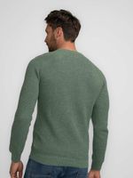 Trui Round Neck Basic Groen