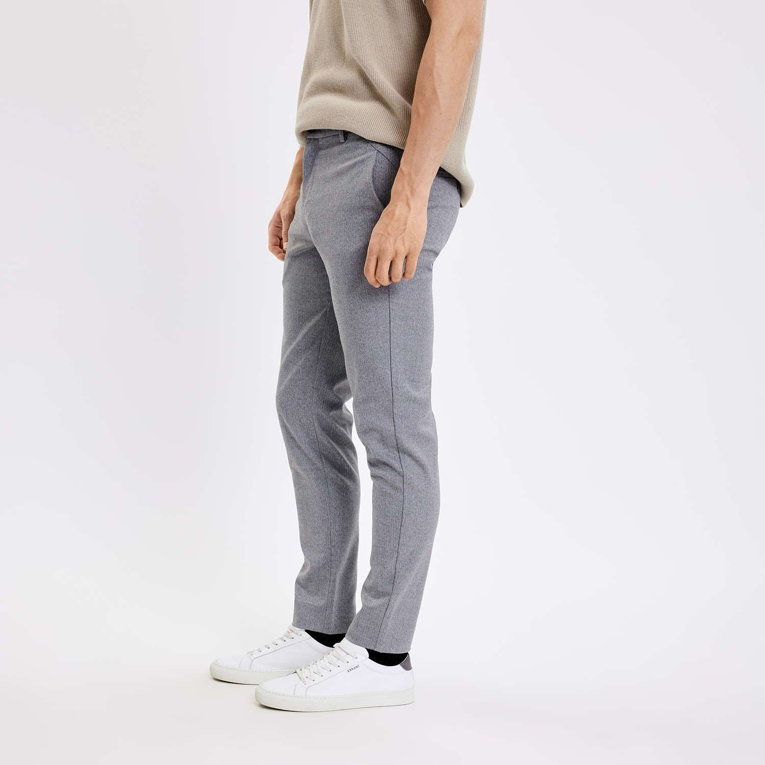 Plain Pantalon Josh Grijs