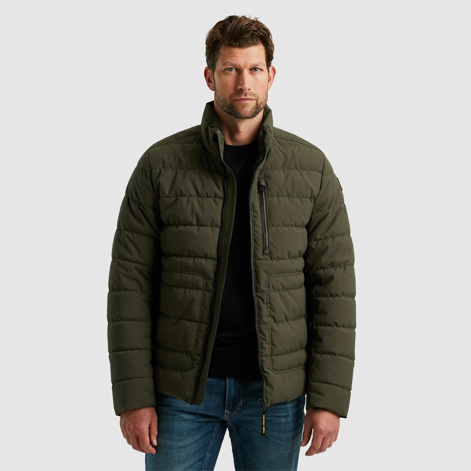 Pme Legend Bomber Jacket Freightyet Groen