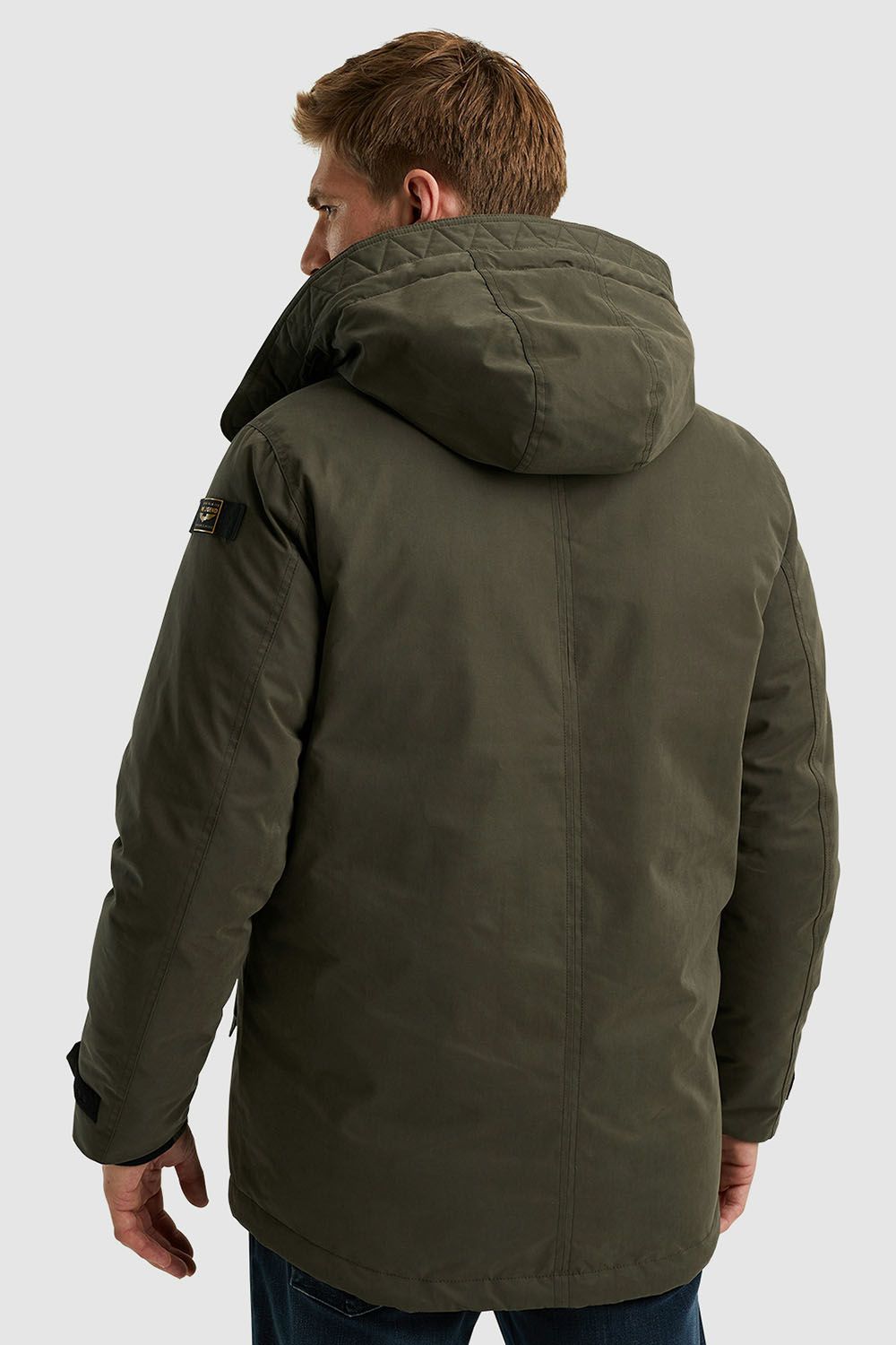 Pme Legend Bomberjacket Tupular Soapy Donkergroen