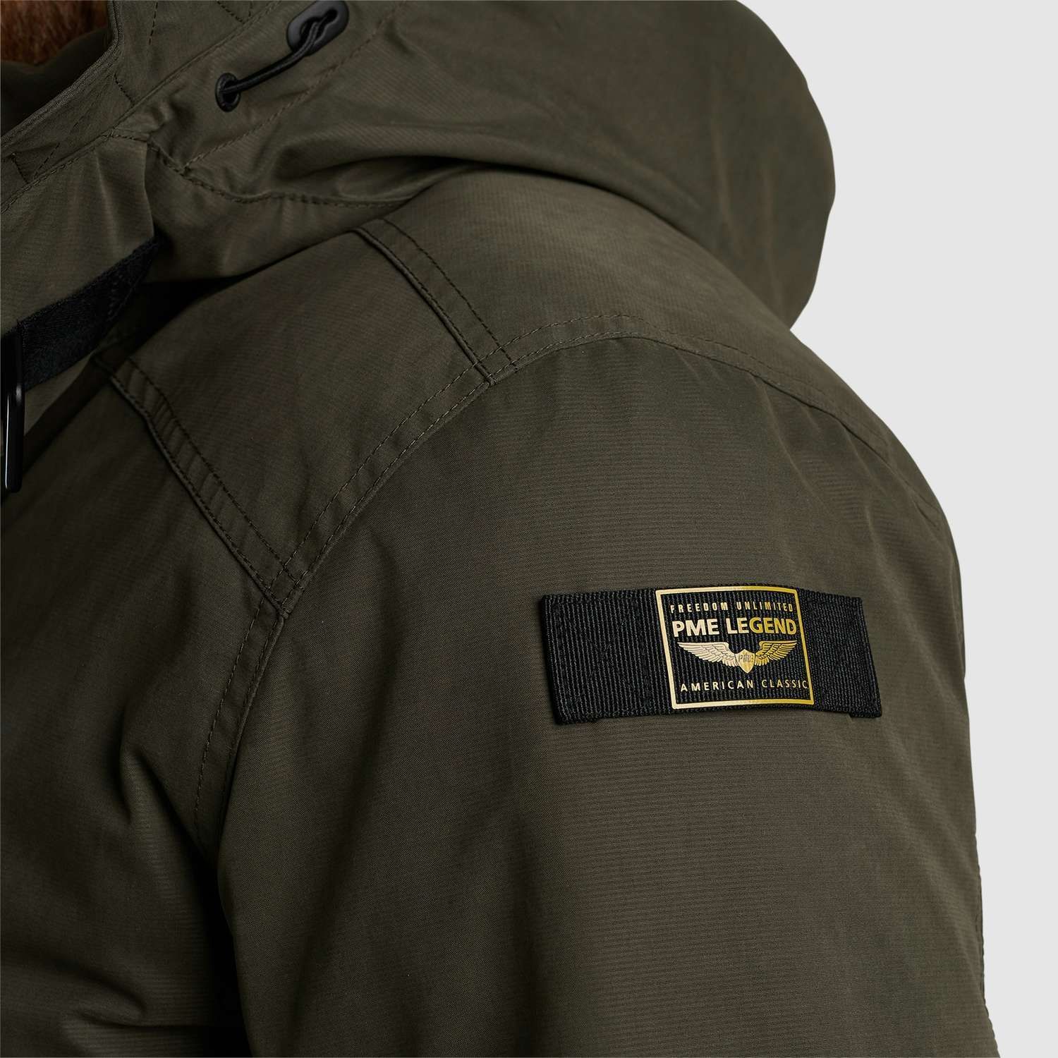 Pme Legend Bomberjacket Tupular Soapy Donkergroen