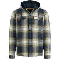 Long Sleeve Shirt Ctn Flanel Check Blauw