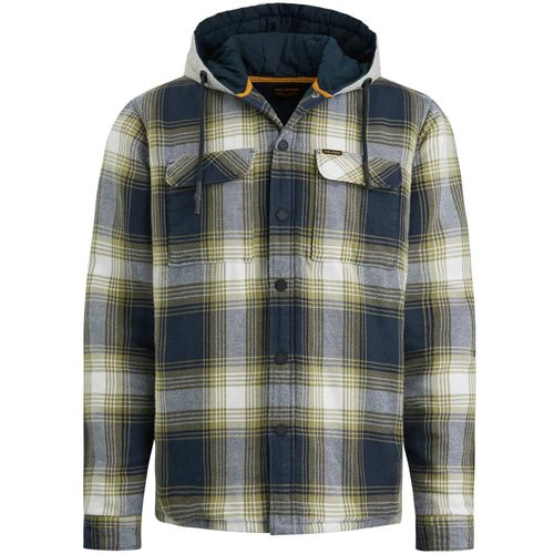 Pme Legend Long Sleeve Shirt Ctn Flanel Check Blauw