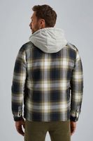 Long Sleeve Shirt Ctn Flanel Check Blauw