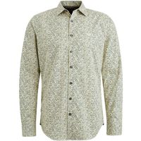 Long Sleeve Shirt Print On Poplin Beige