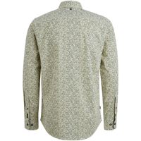 Long Sleeve Shirt Print On Poplin Beige