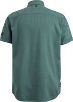 Short Sleeve Shirt Ctn Slub Groen