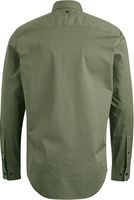 Long Sleeve Shirt Twill Stretch Groen