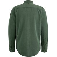 Long Sleeve Shirt Flanel Herringbo Groen