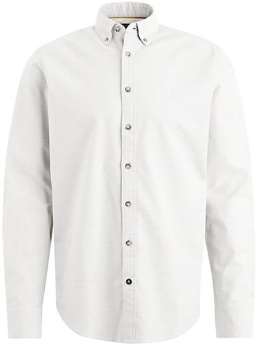 Pme Legend Long Sleeve Shirt Oxford Stretch Wit