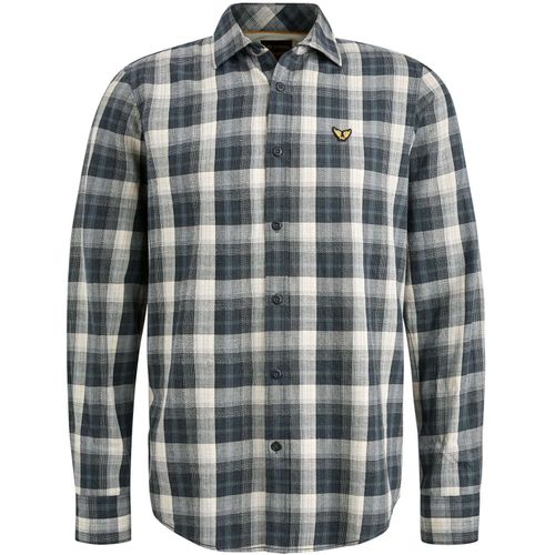 Pme Legend Long Sleeve Shirt Twill Yarndyed C Zwart