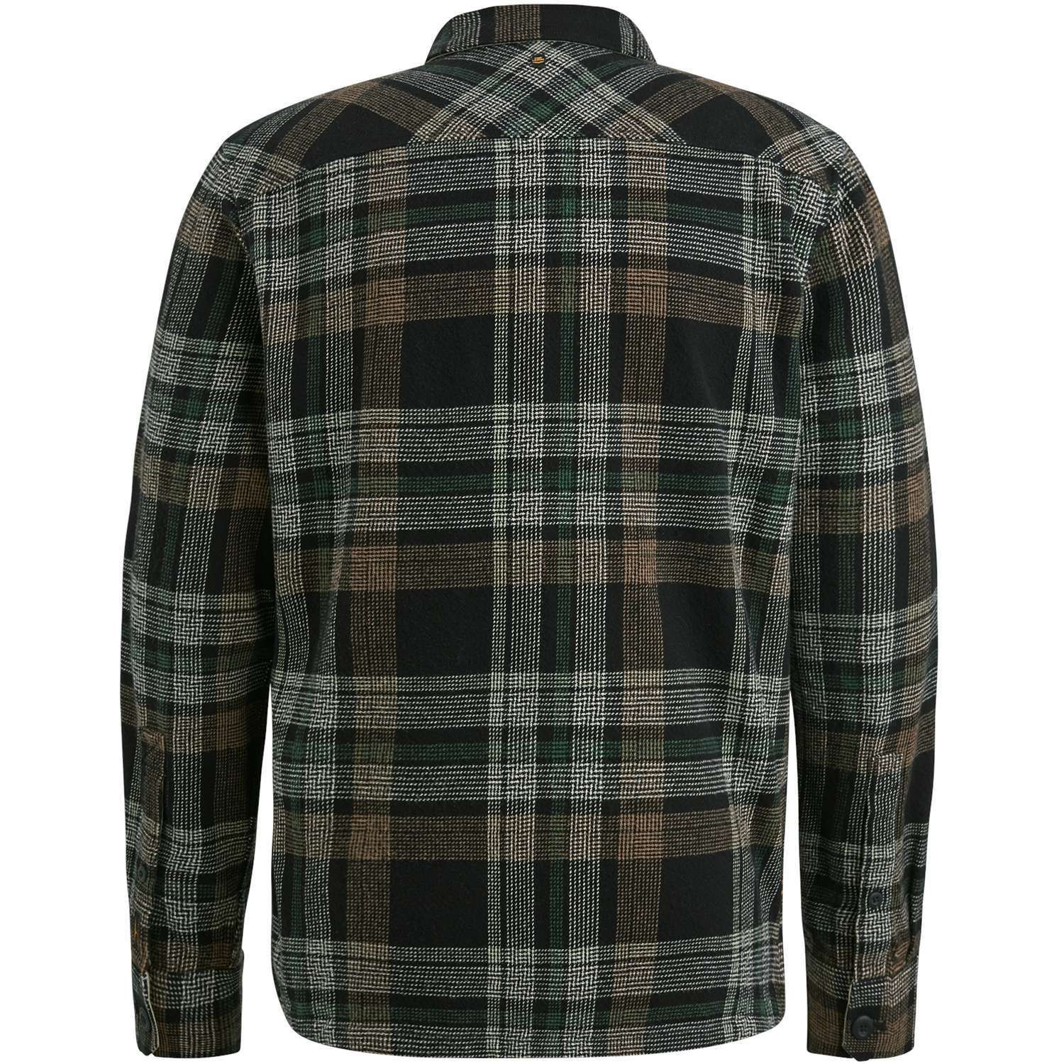 Pme Legend Overshirt Big Check Zwart