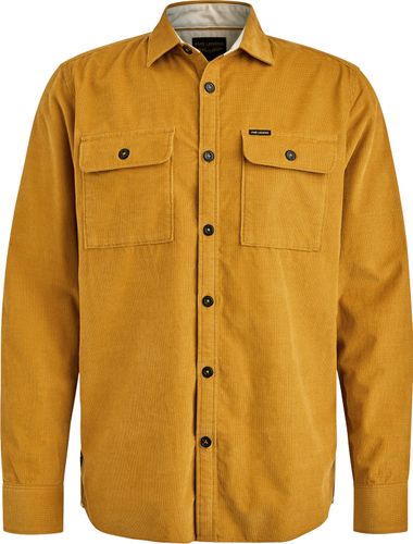 Pme Legend Long Sleeve Shirt Fine Waffle Cord Bruin