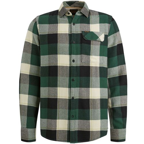 Pme Legend Long Sleeve Shirt Ctn Flanel H. tw Groen