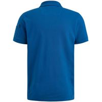 Short sleeve polo Trackway Blauw