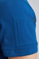 Short sleeve polo Trackway Blauw