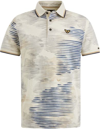 Pme Legend Short sleeve polo Single jersey AO Beige